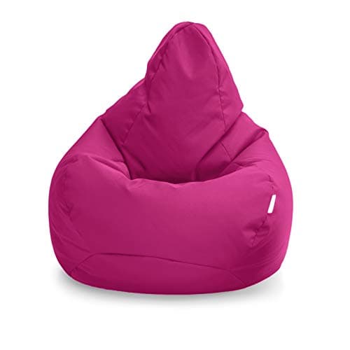 Pouf poire gamer cerise résistant à l'eau ergonomique