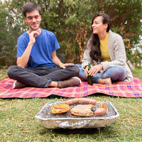 Barbecue jetable prêt à l'emploi