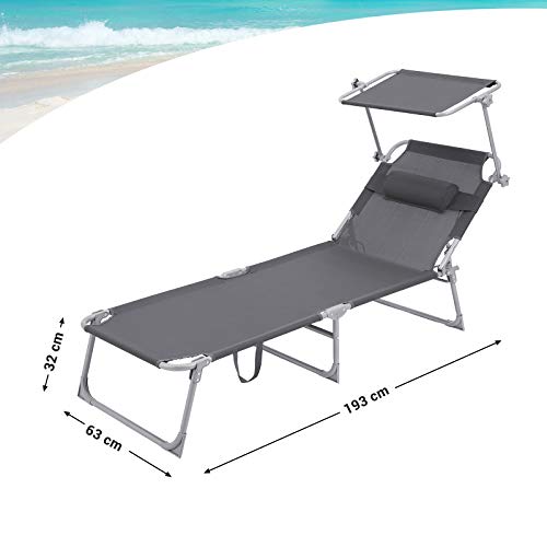 Dimensions du transat Songmics