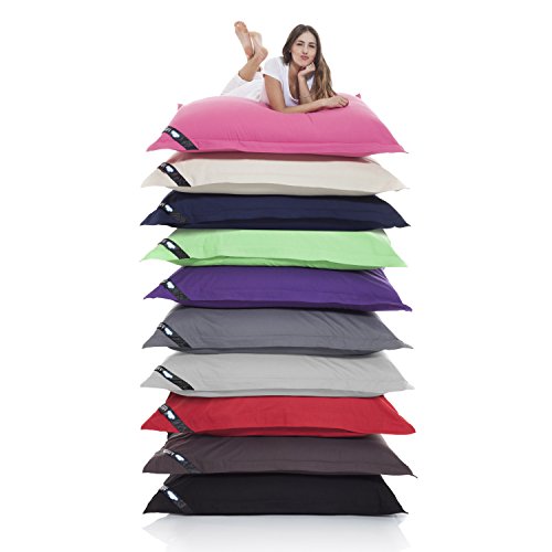 Variation de couleurs du pouf lazy Bag Géant pour jardin